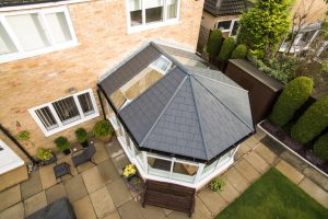 Insulated conservatory roof in dundee