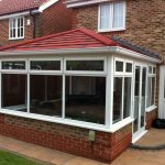 new tiled conservatory roof